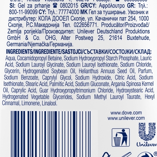 Gel de duș Advanced Care Nourishing Care 400ml