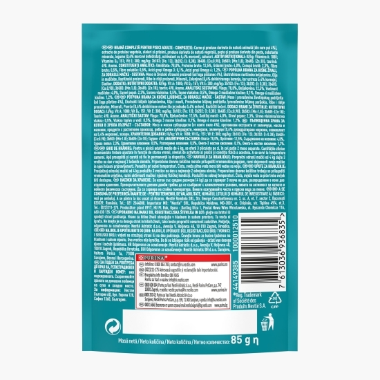 Hrană umedă pentru pisici, 85g, One Sensitive cu pui și morcov 