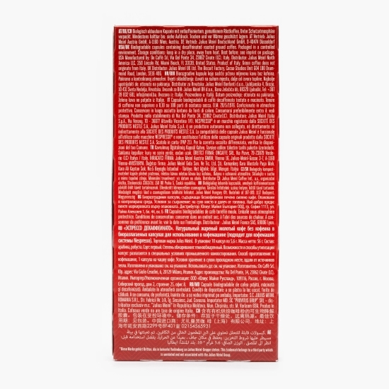 Espresso Decaf 10 băuturi 56g, capsule cafea