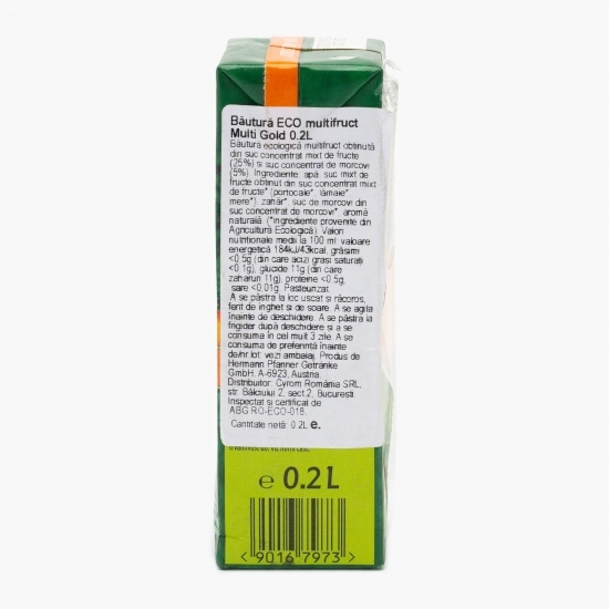 Suc eco multifruct Multi Gold 0.2l