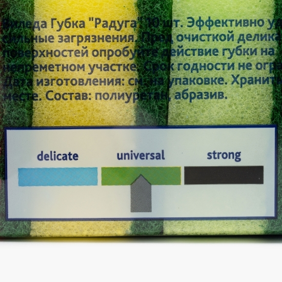 Bureți de vase Rainbow 10 buc