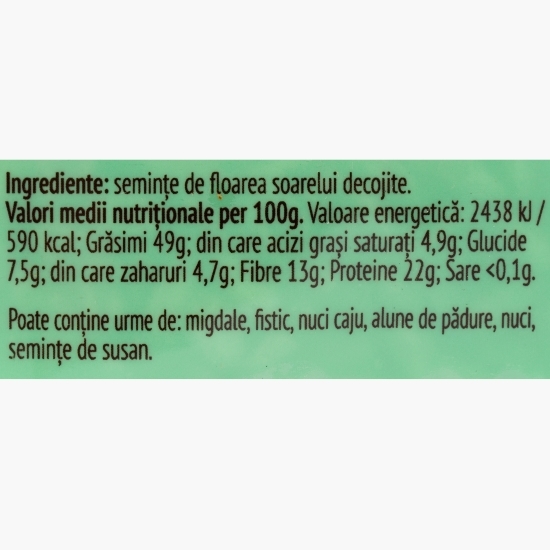 Semințe de floarea-soarelui decojite crude 100g