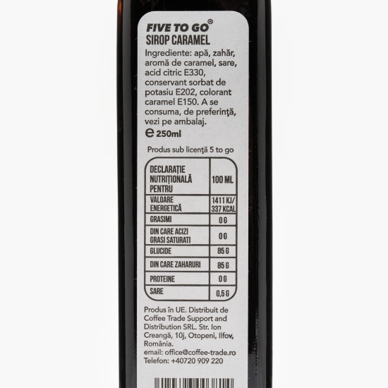Sirop cafea caramel 0.25l