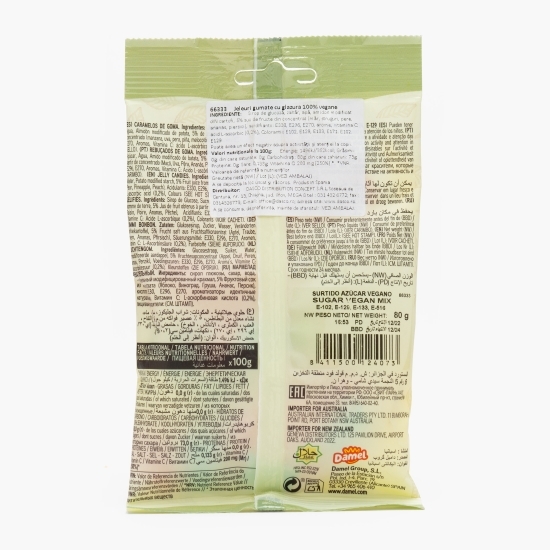 Jeleuri gumate cu glazură, 100% vegane, 80g