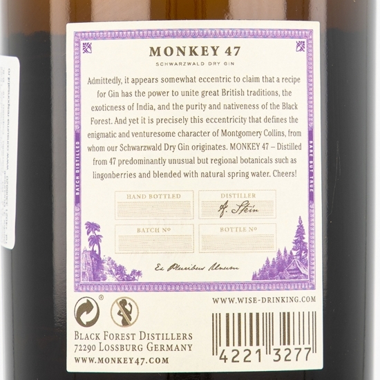 Dry Gin 47% alc. 0.5l