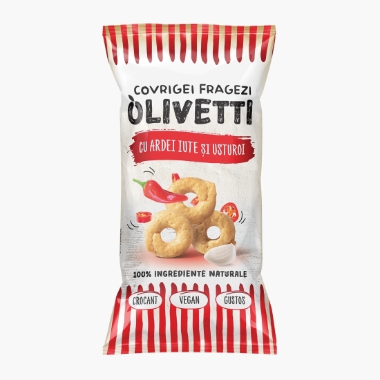 Covrigei fragezi cu ardei si usturoi, 100g
