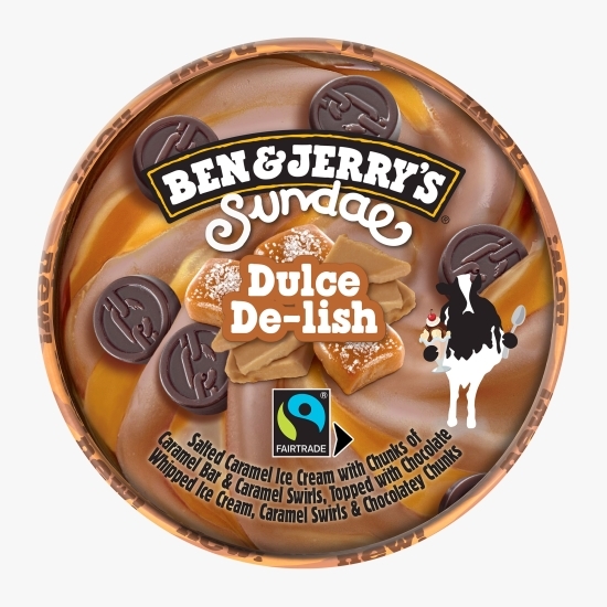 Înghețată Sundae Dulce De-lish, 427ml (350g)
