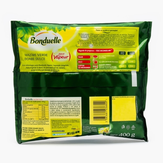 Mazăre verde boabe dulce 400g