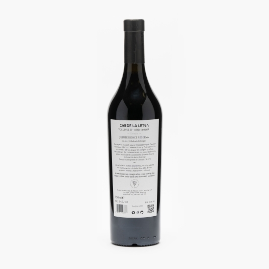 Vin roșu sec Quintessence II, 14%, 0.75l