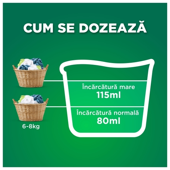 Detergent de rufe lichid Color, 100 spălări, 4.5l