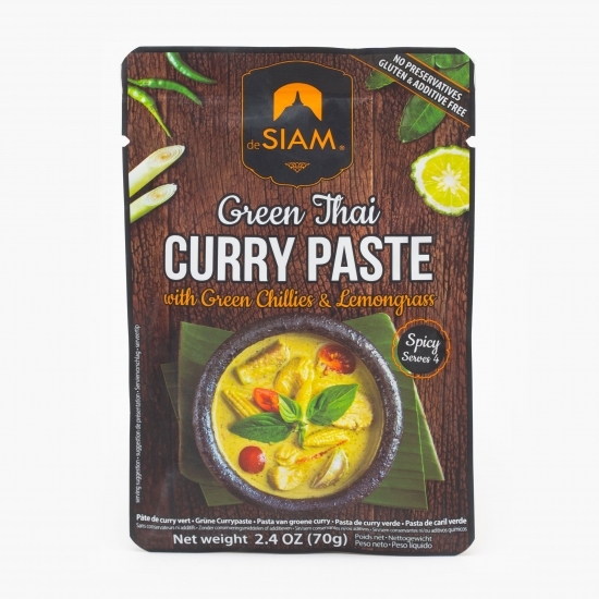 Pastă curry verde, Green Thai 70g