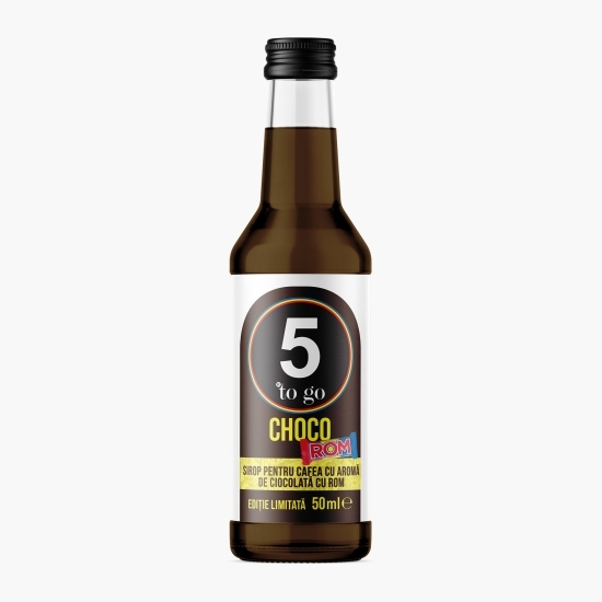 Sirop Choco Rom cu aromă de ciocolată Rom 50ml