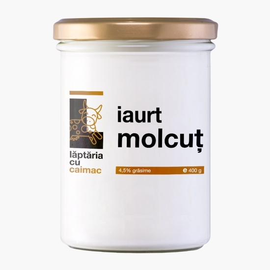 Iaurt molcuț 4.5% grăsime, 400g