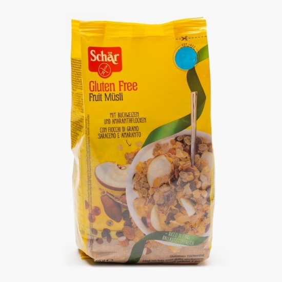 Musli cu fructe fără gluten 375g 