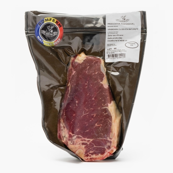 Vrăbioară vită cu os maturată 30 zile 500g