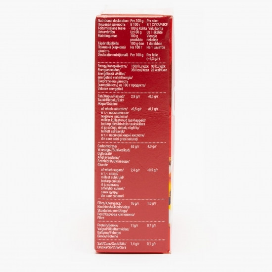 Pâine crocantă subțire multicereale 175g