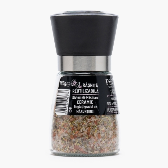 Râșniță mix sare de Himalaya iodată și verdețuri de Provence 180g