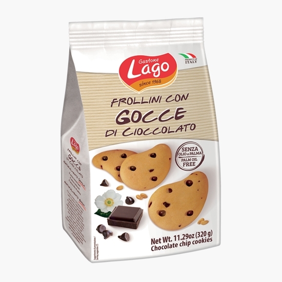 Biscuiți cu fulgi de ciocolată, 320g
