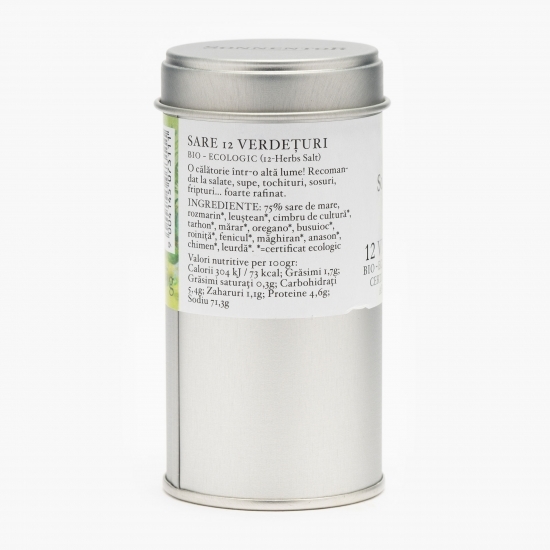 Sare 12 verdețuri eco solniță 75g