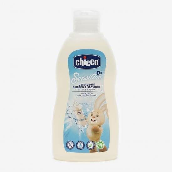 Detergent pentru biberoane și vesela bebelușului Sensitive 300ml