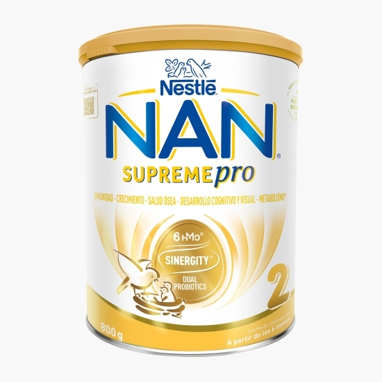 Formulă de lapte praf Supreme Pro 2, +6 luni, 800g