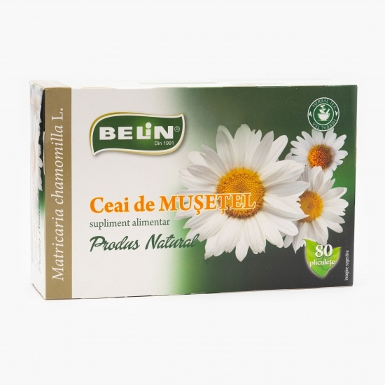 Ceai de mușețel 80 plicuri