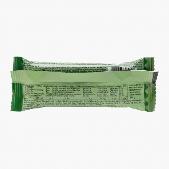 Rulouri din porumb fără gluten umplute cu cremă de alune 18g 