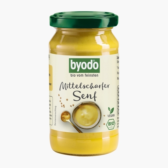 Muștar ușor picant fără gluten eco 200ml