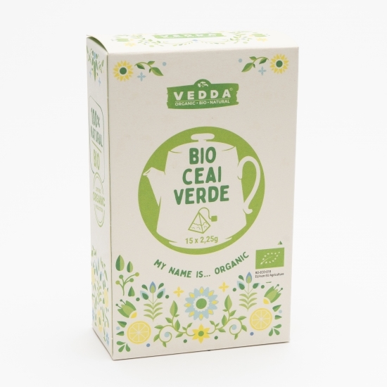Ceai verde eco 15 plicuri