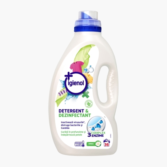 Detergent dezinfectant Spring Fresh, 36 spălări, 1.8l
