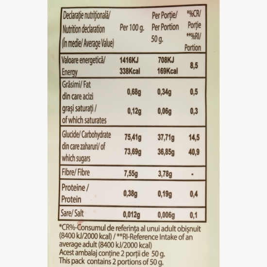 Merișor îndulcit parțial deshidratat 100g