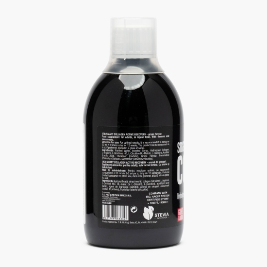 Colagen lichid Smart Collagen Active Recovery, aromă de struguri, 0.48l