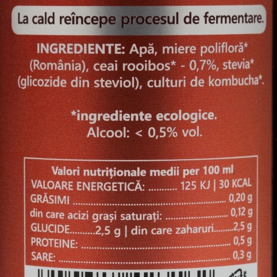 Kombucha rooibos 330ml