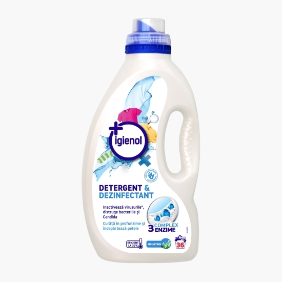 Detergent dezinfectant Mountain Fresh, 36 spălări, 1.8l