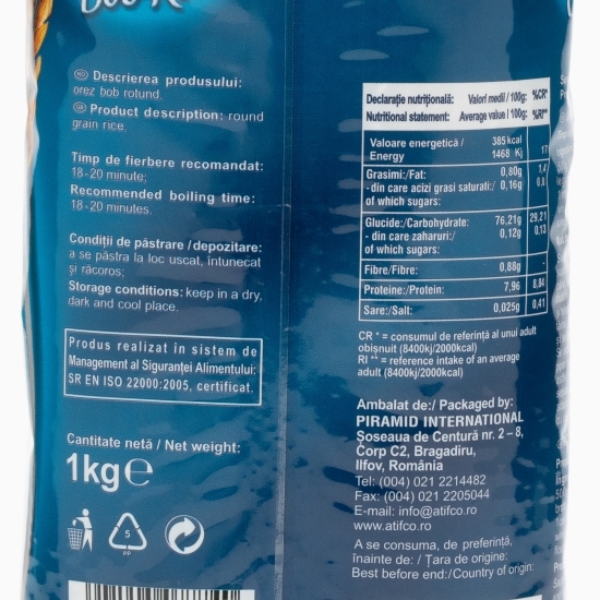 Orez cu bob rotund 1kg