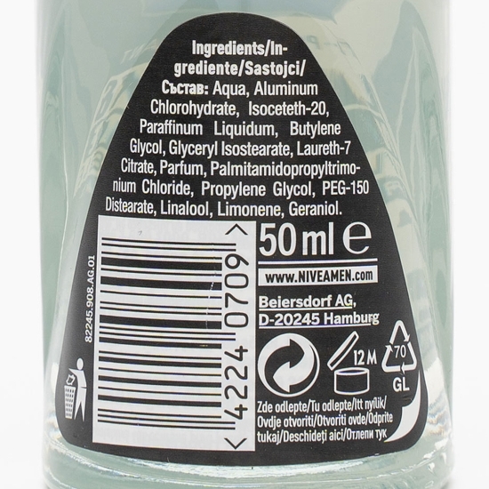 Deodorant antiperspirant roll-on Men Black&White Invisible Original 50ml