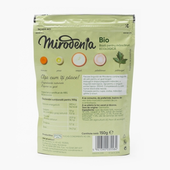 Bază pentru mâncăruri eco 150g