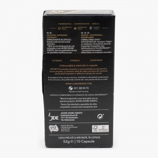 Espresso Ristretto Intensity, 10 băuturi, 52g, capsule cafea 