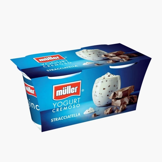 Pachet iaurt cu stracciatella 2x125g
