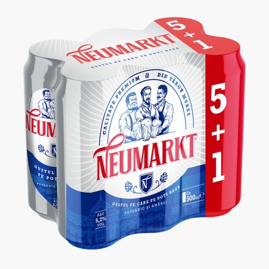 Bere blondă doză 6x0.5l (5+1)