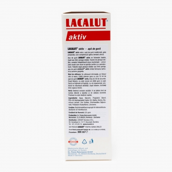 Apă de gură Aktiv Antiplaque 300ml