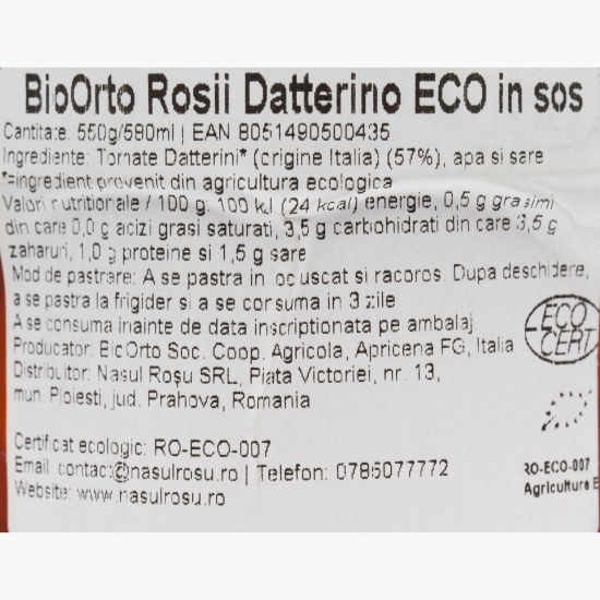 Roșii Datterino eco 550g