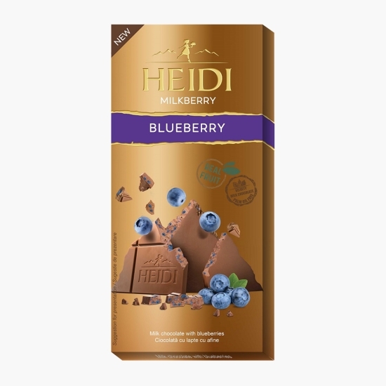 Ciocolată cu lapte cu afine 80g