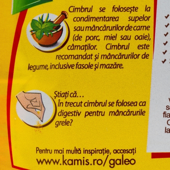 Cimbru +20% mai mult, 12g