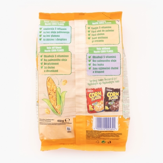 Fulgi de porumb cu miere și arahide Corn Flakes, fără gluten 450g