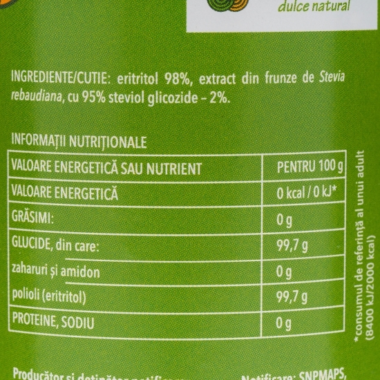 Îndulcitor natural 300g 
