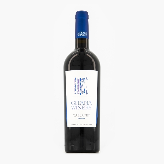 Vin roșu sec Cabernet Sauvignon, 14%, 0.75l