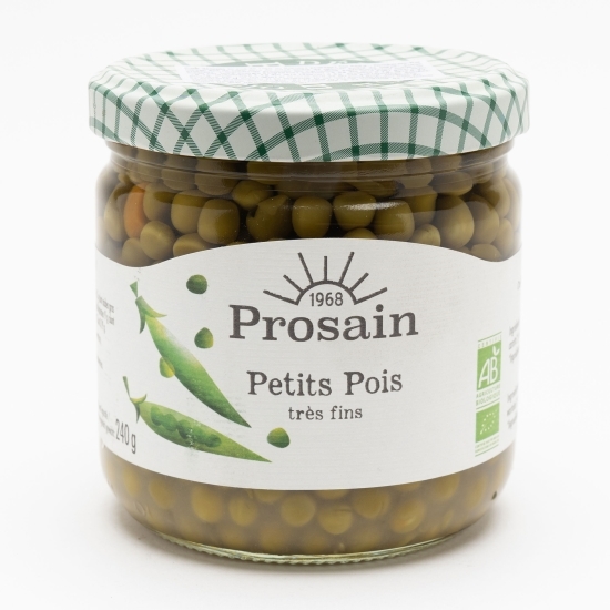 Mazăre verde fină eco la borcan 345g