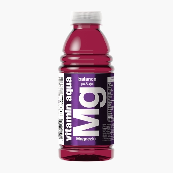 Apă cu vitamine Mg cu aromă de pere și afine 600ml