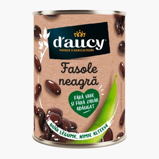 Fasole neagră, fără adaos de zahăr și sare 110g